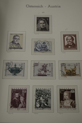 Lot 505 - A selection of stamp albums.