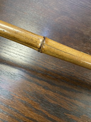 Lot 410 - 20th century bamboo swordstick