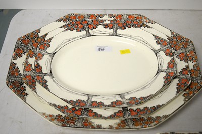 Lot 525 - A Crown Ducal 'Orange Tree' pattern dinner service