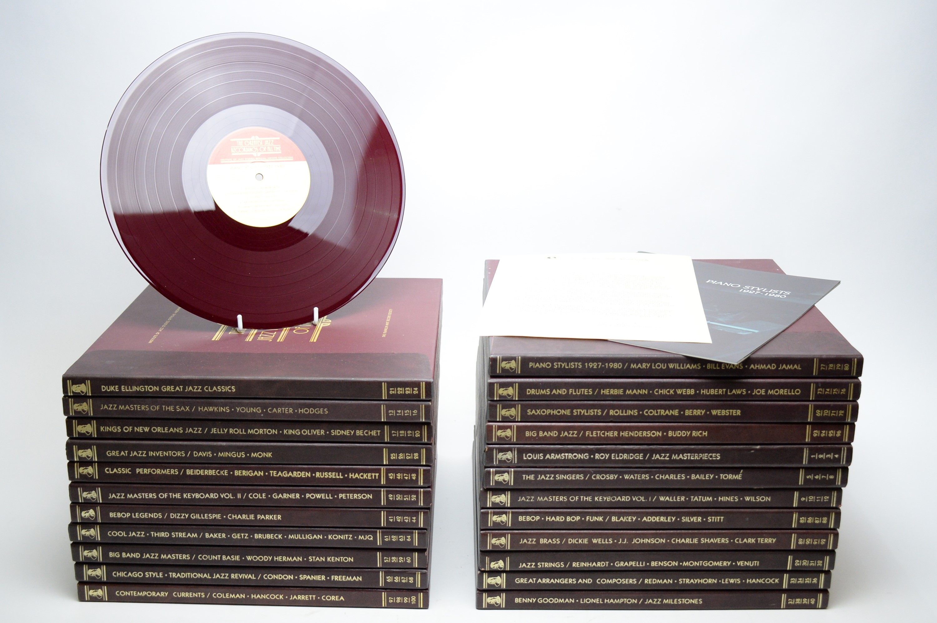 Lot 451 Greatest Jazz Recordings of All Time box