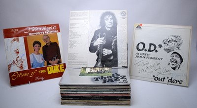 Lot 454 - Jazz LPs and signed Jazz LPs