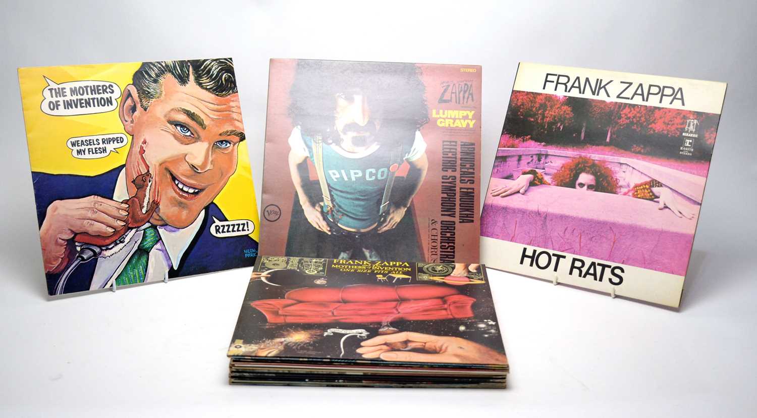 Lot 436 - 10 Frank Zappa LPs