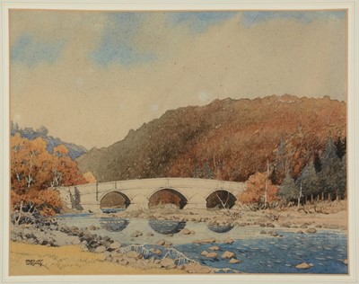 Lot 686 - Fred Jay Girling - watercolour.