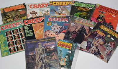 Lot 711 - Horror and Sci-Fi Magazines.