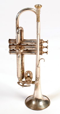 Lot 257A - A Besson Bb to A quick change Rotary trumpet.