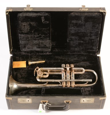 Lot 257 - A Besson Bb to A quick change Rotary trumpet.