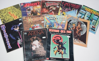 Lot 28 - Marvel Graphic Novels.