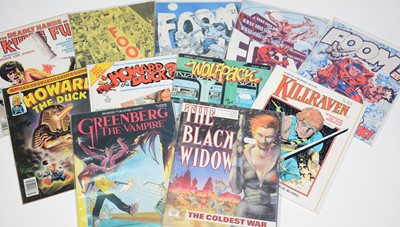 Lot 729 - Marvel Magazines and Graphic Novels.