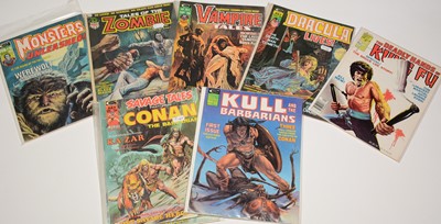 Lot 733 - Horror and Sci-Fi Magazines.