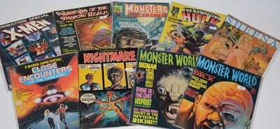 Lot 744 - Horror and Sci-Fi Magazines.