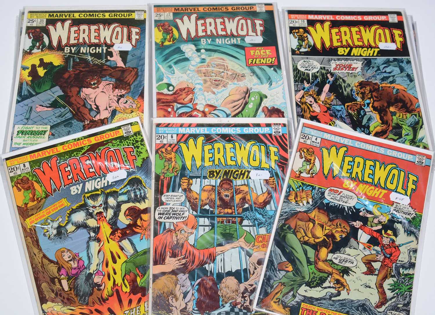 Lot 762 - Marvel Comics Werewolf By Night.