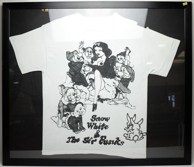 Lot 413 - Framed Sex Pistols T Shirt