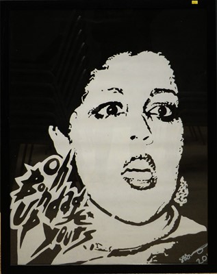 Lot 400 - Frames X-Ray Spex poster