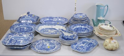 Lot 374 - Copeland Spode's 'Italian' pattern dinner service and other ceramics