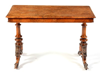 Lot 537 - A Victorian walnut occasional table
