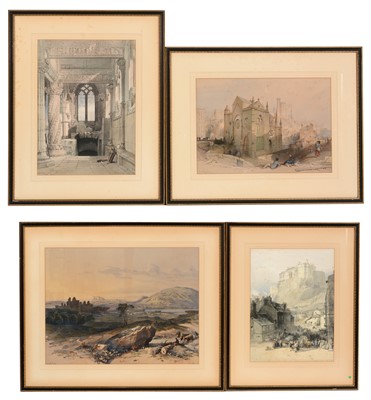 Lot 616 - After David Robert and William Leitch - Lithographs