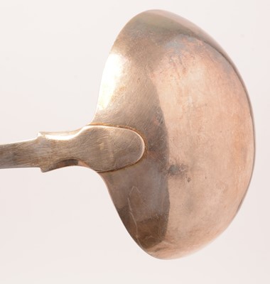Lot 198 - A William IV silver ladle