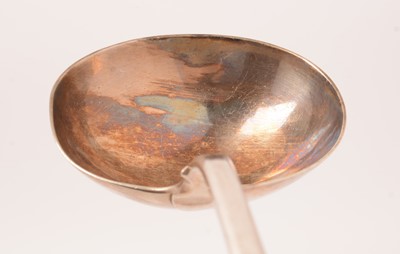 Lot 198 - A William IV silver ladle