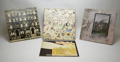 Lot 460 - 1st pressing Led Zeppelin LPs