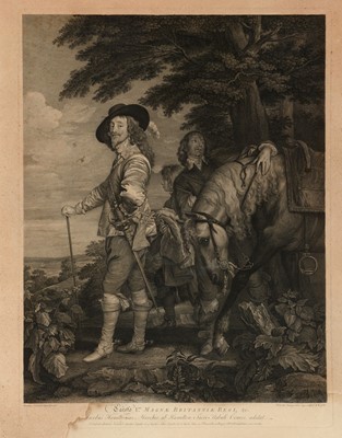 Lot 604 - After Anthony van Dyke - engraving with etching