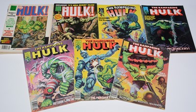 Lot 753 - Hulk Magazines by Curtis.