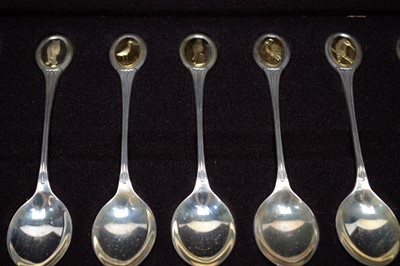 Lot 153 - The Royal Society for the Protection of Birds spoon collection