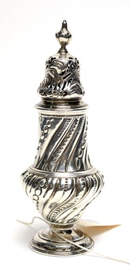 Lot 160 - George III silver caster, by Samuel Wood