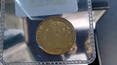 Lot 242 - A Queen Victoria Australian gold sovereign