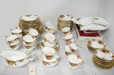 Lot 469 - Royal Albert 'Old Country Roses' tea and dinner service