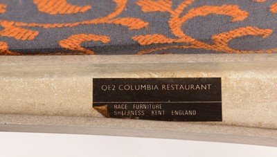 Lot 88 - Robert Heritage for Race Furniture: a pair QE2 Restaurant chairs.