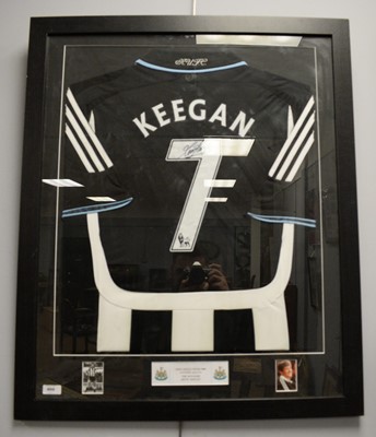 Lot 460 - A signed Kevin Keegan Newcastle United Football Club football jersey