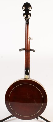 Lot 283 - Aria five string banjo