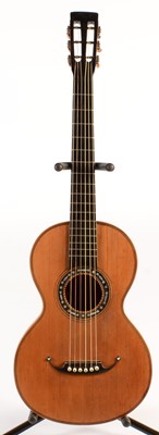 Lot 304 - German  parlour guitar