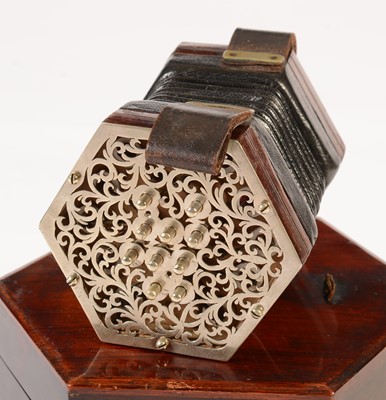 Lot 269 - Lachenal Mini concertina