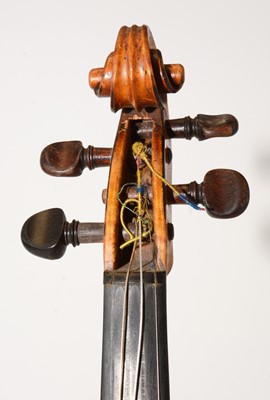 Lot 277 - French Violin labelled Paul Bailly