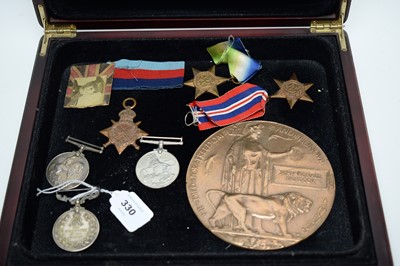 Lot 330 - A Military Medal group