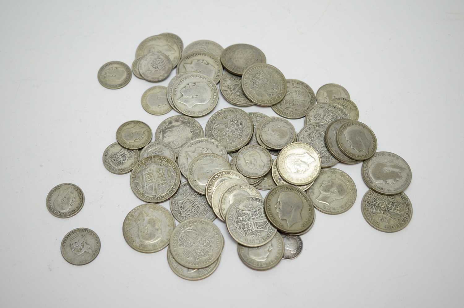 Lot 332 - A selection of British coinage pre-1947