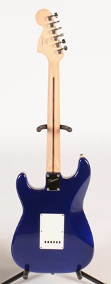 Lot 852 - Fender Squier Affinity Series Strat. Frontman practice amp.