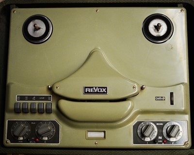 Lot 373 - Revox F36 reel-to-reel valve tape recorder.