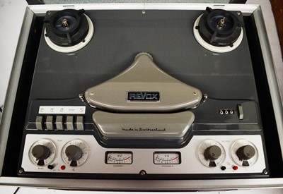 Lot 374 - Revox G36 reel-to-reel valve tape recorder.
