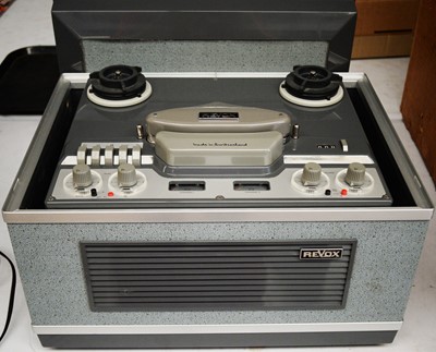 Lot 897 - Revox G36 reel-to-reel valve tape recorder.