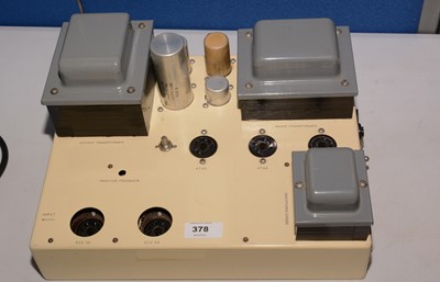 Lot 378 - Pye PF91 mono amplifier (for restoration).