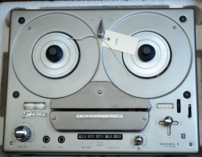 Lot 379 - Tandberg Model 6 two-track reel-to-reel valve tape recorder.