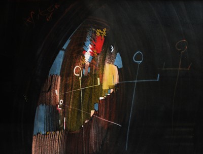 Lot 204 - Antoni Sulek (1951-1988)  - pastel.