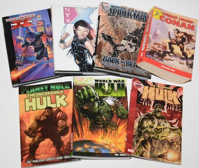 Lot 1174 - Marvel Albums and Graphic Novels.
