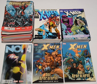Lot 1182 - Marvel Graphic Novels and Comics.