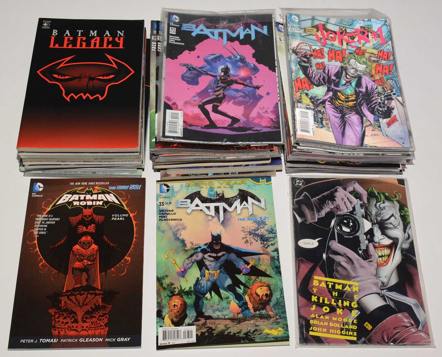 Batman comic retailer lot