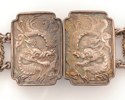 Lot 140 - A late 19th Century Chinese Export belt
