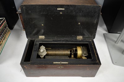 Lot 469 - Late 19th Century Swiss music box by Mermod Freres