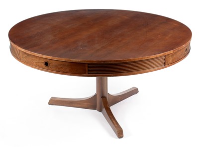 Lot 399 - Robert Heritage for Archie Shine: a rosewood drum table.